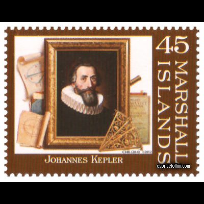 the stamp astronome MSH 9 Kepler