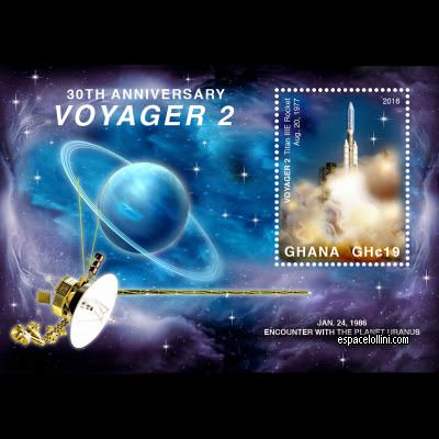 the stamp 10505 GHA 5 B