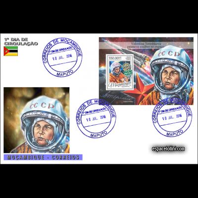 the stamp 10485 MOZ 61 F
