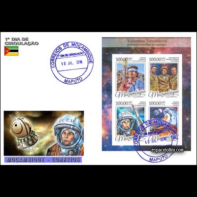 the stamp 10485 MOZ 57/60 FA