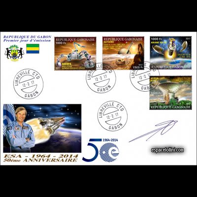 le timbre 10522 GAB 121/124 F