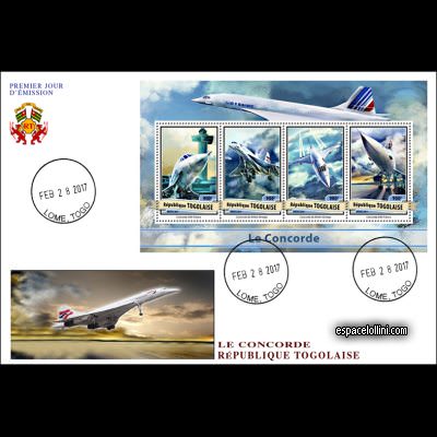 the stamp concorde TOG 50/53 F