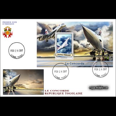 the stamp concorde TOG 54 F