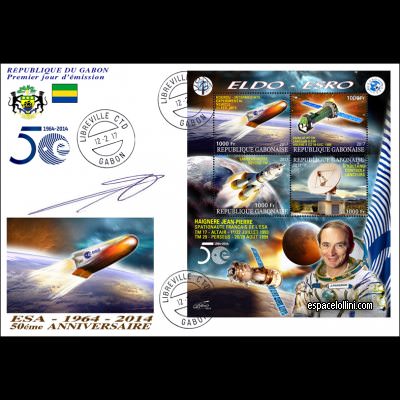 the stamp 10522 GAB 133/136 F