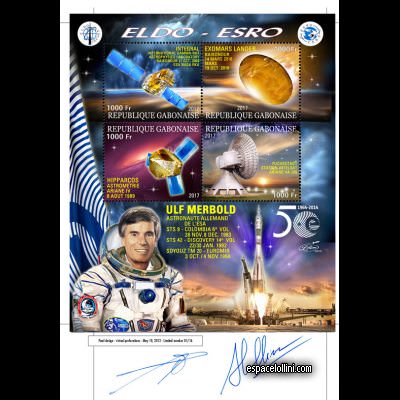 the stamp 10522 GAB 149/152 EA