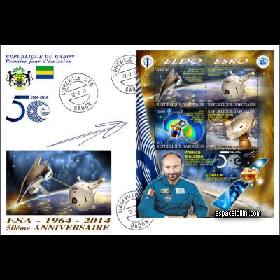 the stamp 10522 GAB 157/160 F
