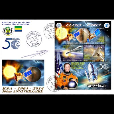 the stamp 10522 GAB 165/168 F