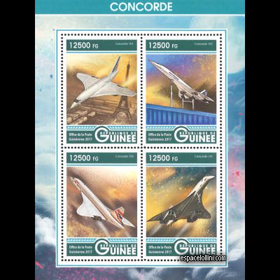 the stamp concorde GUI 123/126 C