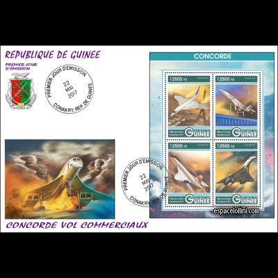 the stamp concorde GUI 123/126 F