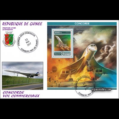 the stamp concorde GUI 127 F