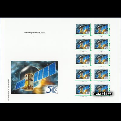the stamp 10522 FRA 12 H complete booklet