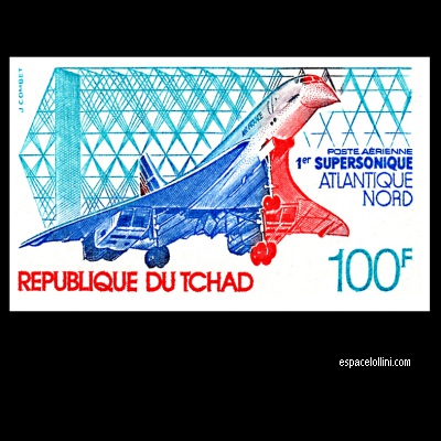 the stamp concorde TCH 9 A