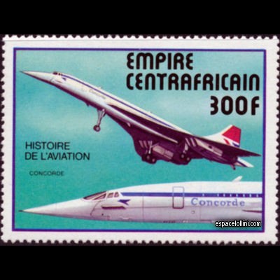 the stamp concorde CAR  5 