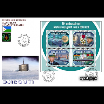 le timbre atome DJI 75/78 F

