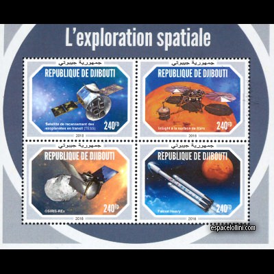 the stamp 10587 DJI 1/4 C