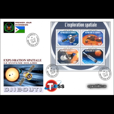 the stamp 10587 DJI 1/4 F