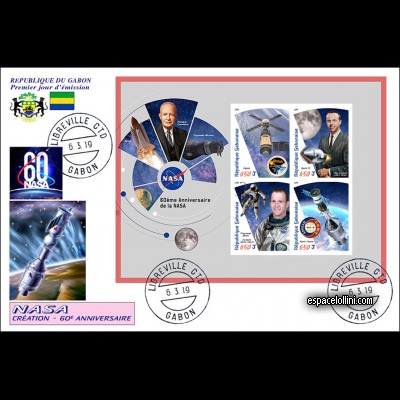 le timbre 10581 GAB 1/4 FA