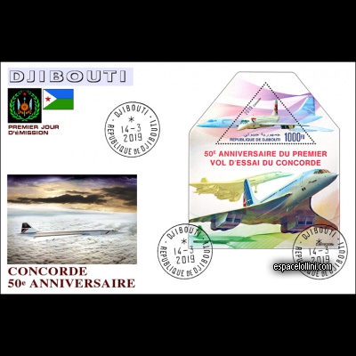 the stamp concorde DJI 161 F