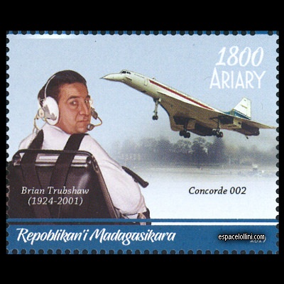 le timbre concorde MAD 75