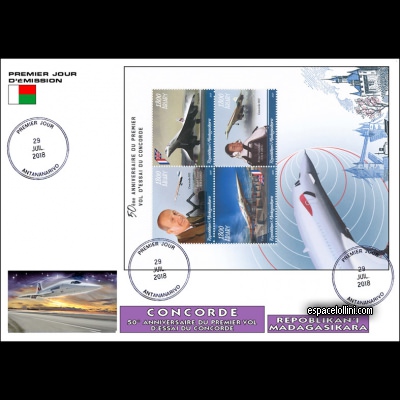 le timbre concorde MAD 76/79F