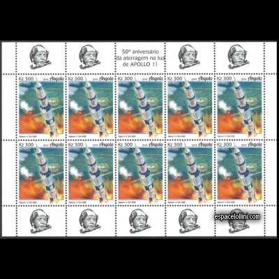 the stamp 10580 ANG 6 G
