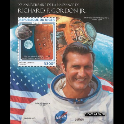 the stamp 10580 NIG 10 B