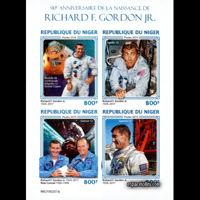 the stamp 10580 NIG 6/9 CA