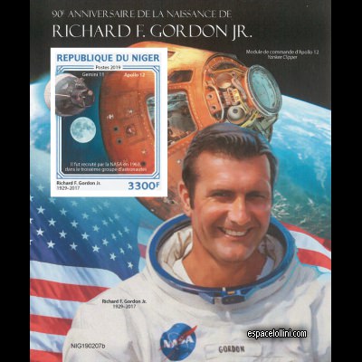 the stamp 10580 NIG 10 BA