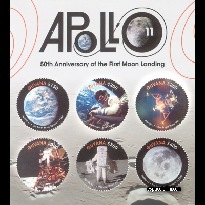 the stamp 10580 GUY 1/6 C