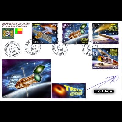 le timbre 10603 BEN 1/4 F