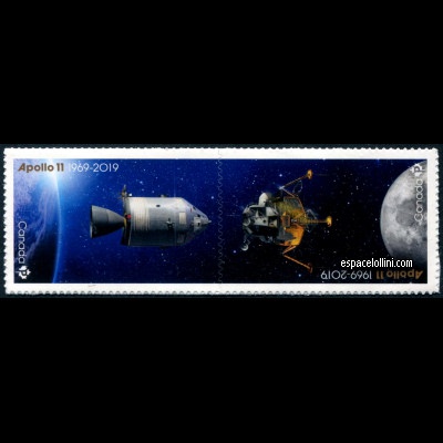 the stamp 10580 CAN 1/2 H detail