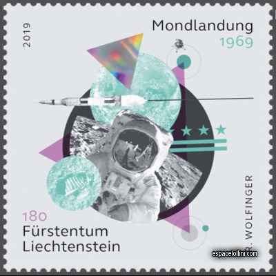 the stamp 10580 LIE 1