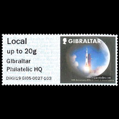 the stamp 10580 GIB 2
