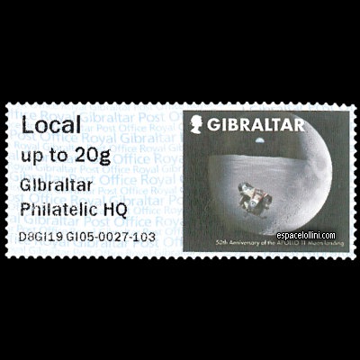 the stamp 10580 GIB 3
