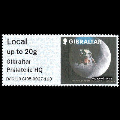 the stamp 10580 GIB 4