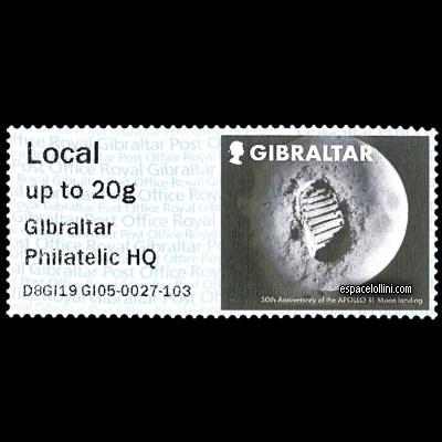the stamp 10580 GIB 5