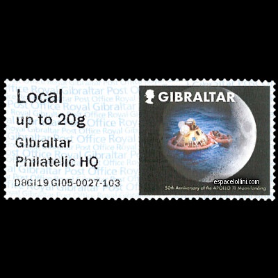 the stamp 10580 GIB 6