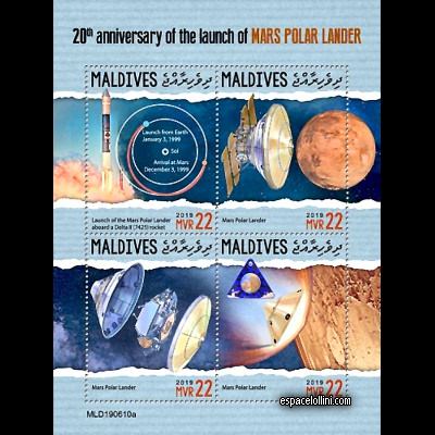 the stamp 10607 MLD 1/4 C