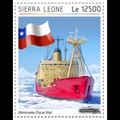 the stamp pole SIE 55 Detail