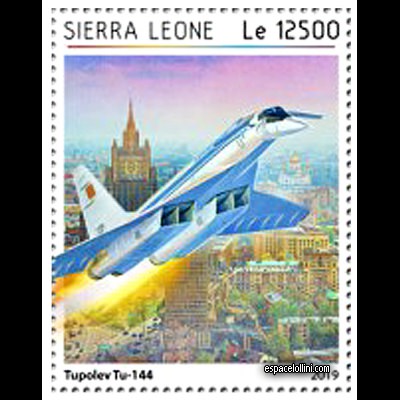 the stamp concorde SIE 37 detail