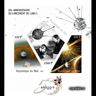 the stamp 10597 MLI 1/3 CA