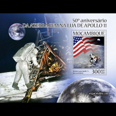 the stamp 10580 MOZ 10 B