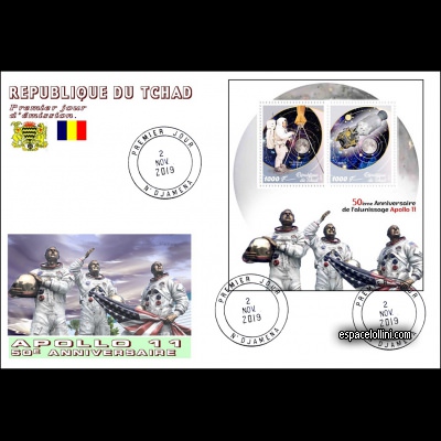 the stamp 10580 TCH 33/34 F