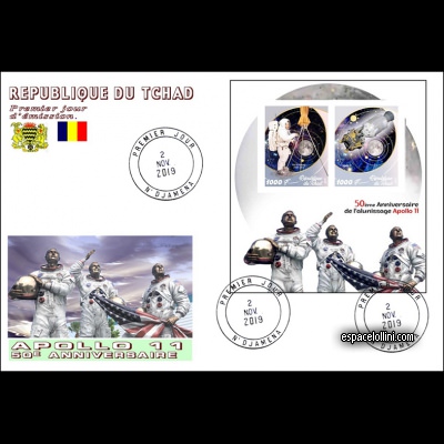 the stamp 10580 TCH 33/34 FA