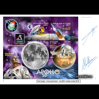 the stamp 10580 TCH 13/16 EA