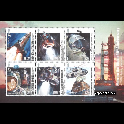 the stamp 10580 JER 1/6 C