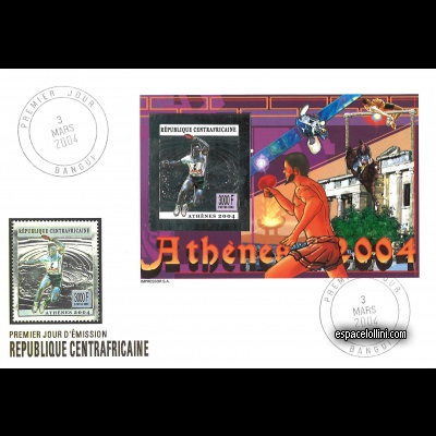 le timbre 10370 CAR 1 FA