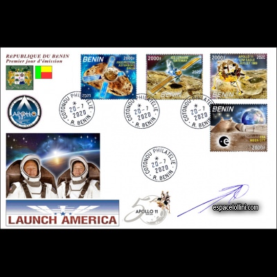 the stamp 10618 BEN 1/4 F