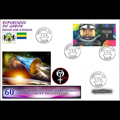 le timbre 10654 GAB 1 F