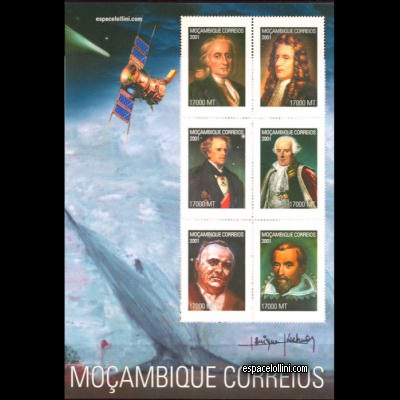 the stamp 10240 MOZ 1/6 C